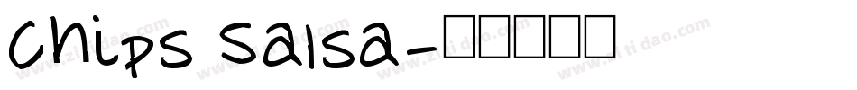 Chips Salsa字体转换